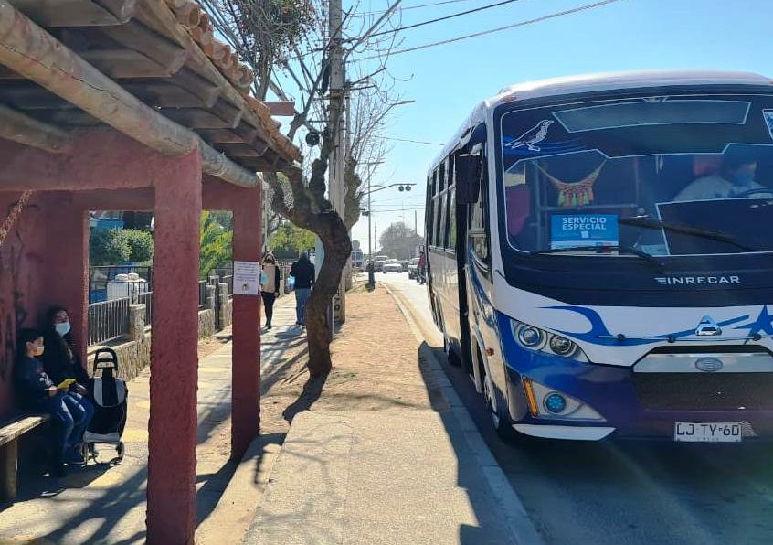 Recorridos especiales de buses para el día de la primaria