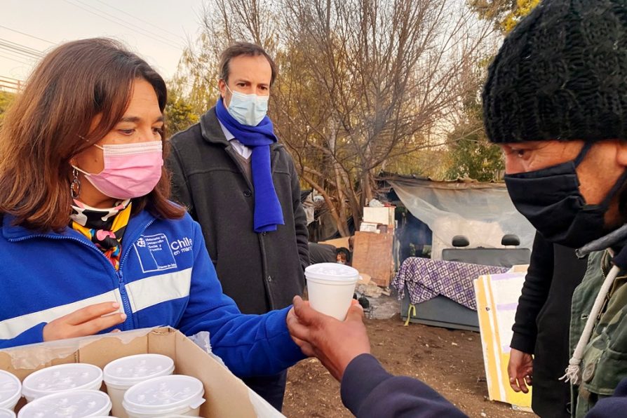 Las bajas temperaturas obligaron la primera activación del Código Azul en la comuna de San Antonio