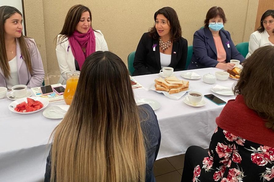 Delegada Gabriela Alcalde conmemoró el Día Internacional de la Mujer con funcionarias de la delegación