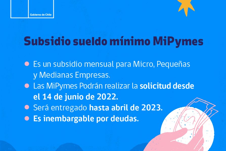 Pymes ya podrán solicitar subsidio al suelo mínimo