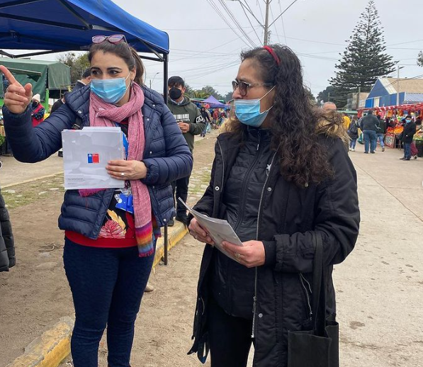 Gobierno En Terreno estuvo en feria de Tejas Verdes