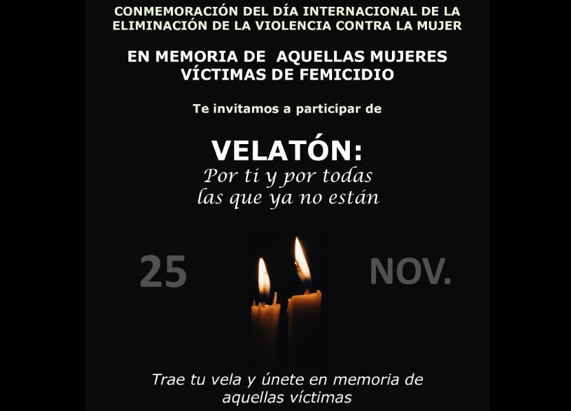 <strong>Con Velatón en el frontis de la Delegación Presidencial se conmemorará el Día Internacional de la Eliminación de la Violencia Contra la Mujer</strong>