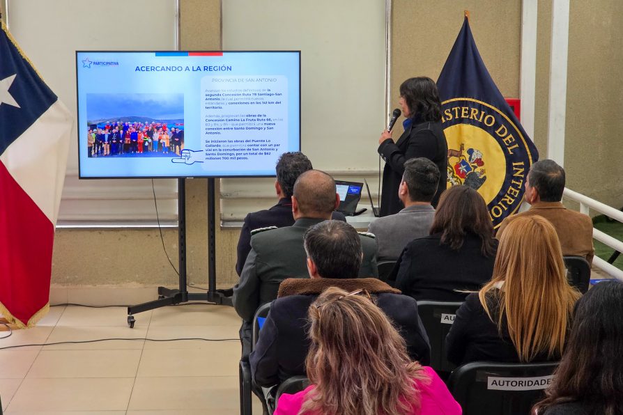 Delegada Carolina Quinteros rinde cuenta pública destacando avances en seguridad, inversión social y trabajo interinstitucional